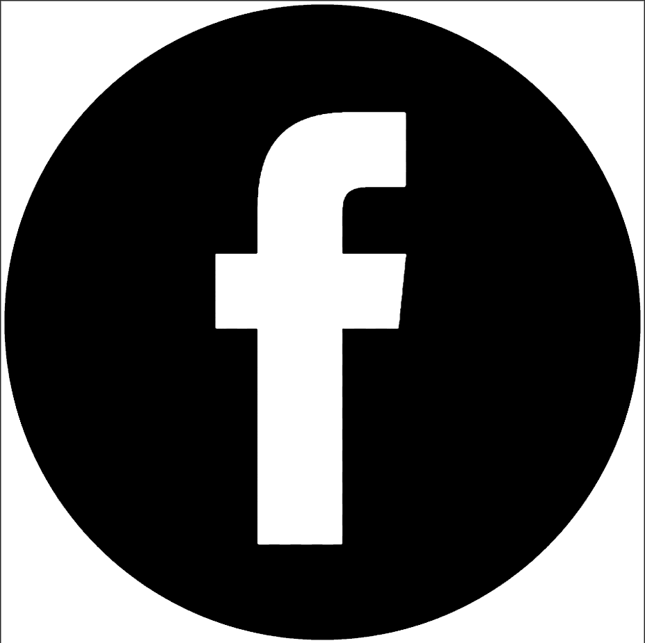 czarne logo FB